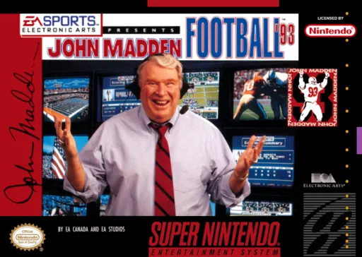 John Madden Football '93 (USA)